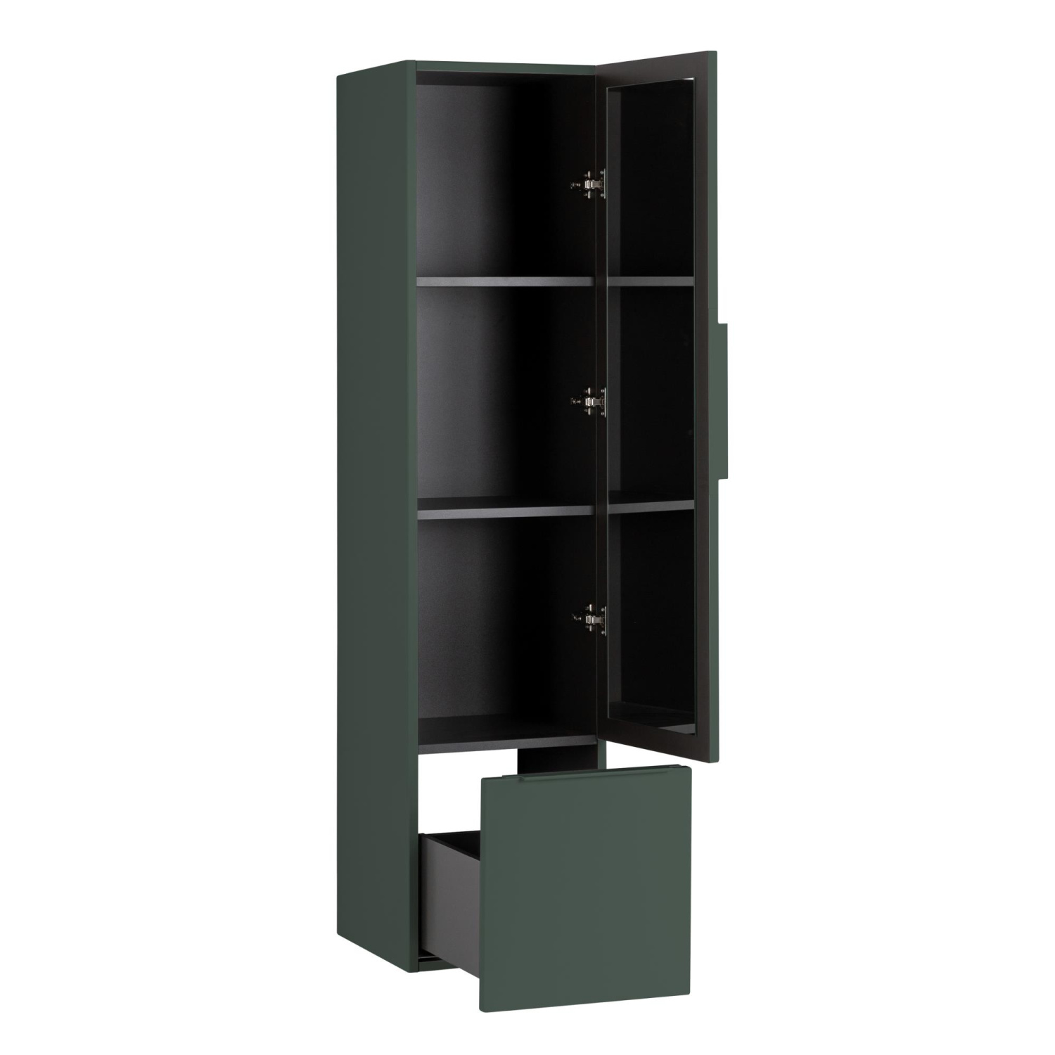 Cezares Premium Шкаф-пенал подвесной 35x38x150h см, цвет: verde opaco 55505