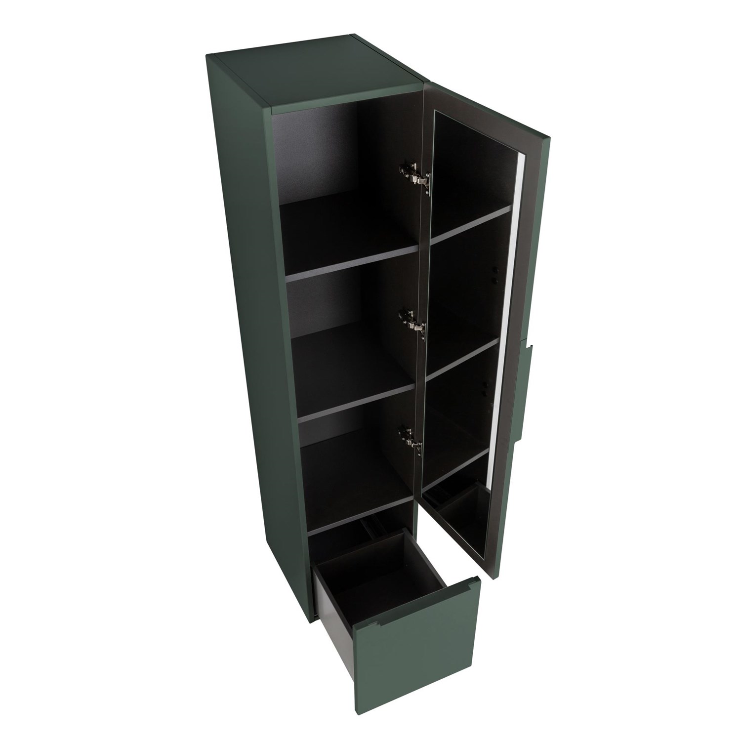 Cezares Premium Шкаф-пенал подвесной 35x38x150h см, цвет: verde opaco 55505