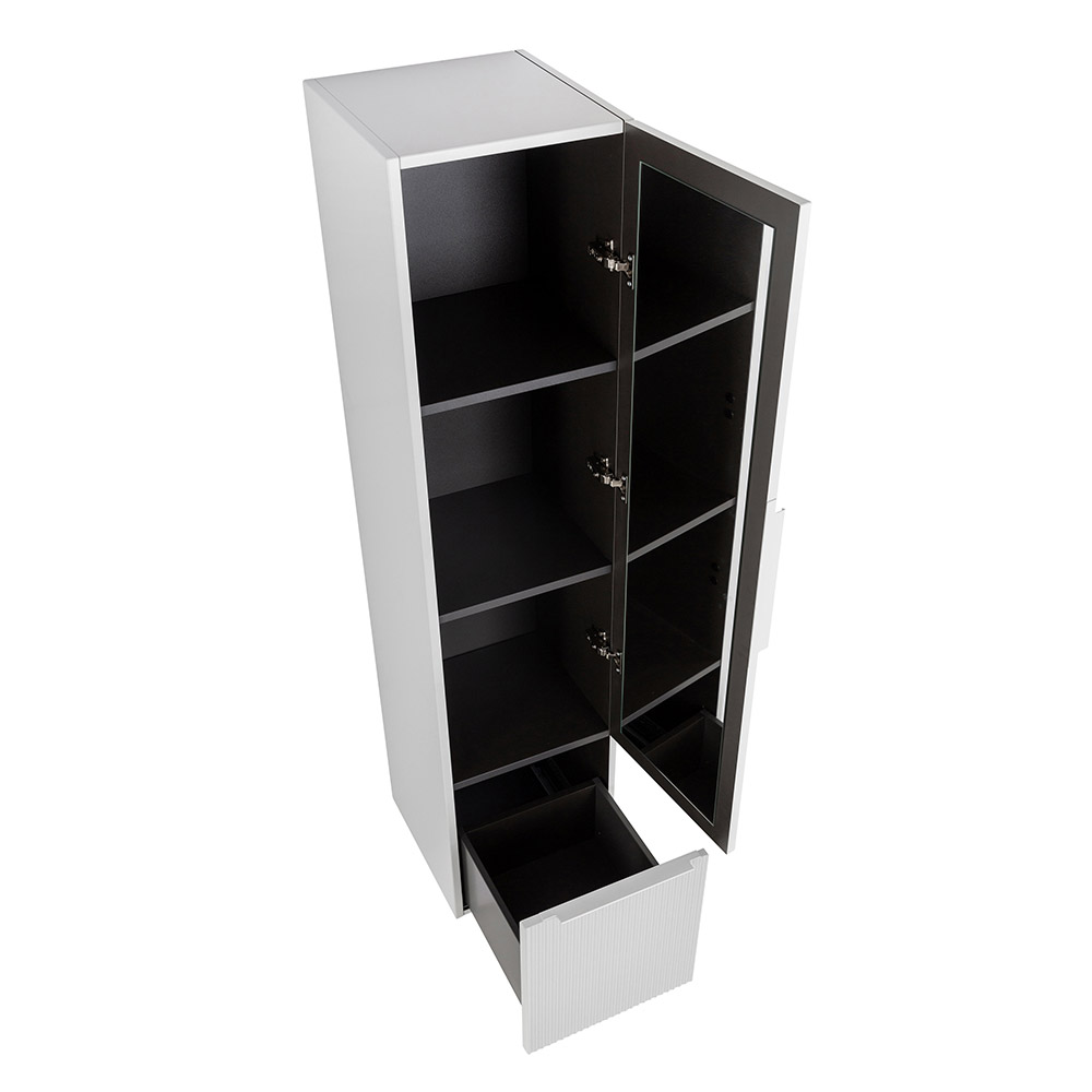 Cezares Premium Шкаф-пенал подвесной 35x38x150h см, цвет: bianco opaco 55506