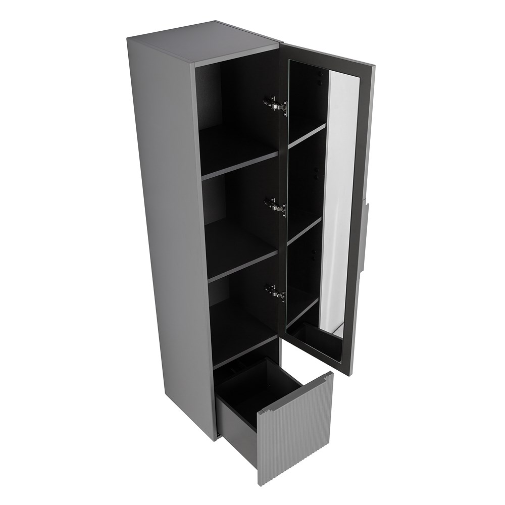 Cezares Premium Шкаф-пенал подвесной 35x38x150h см, цвет: grigio nuvola 55509