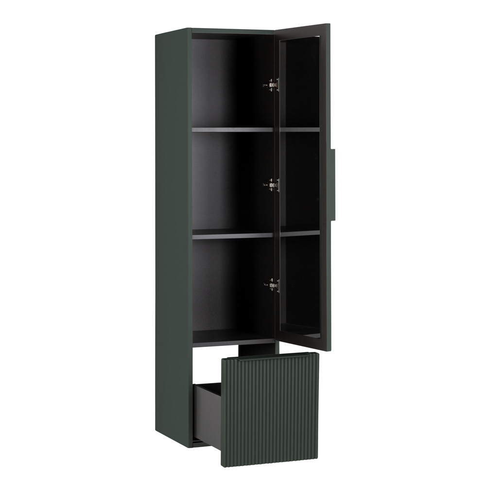 Cezares Premium Шкаф-пенал подвесной 35x38x150h см, цвет: verde opaco 55510