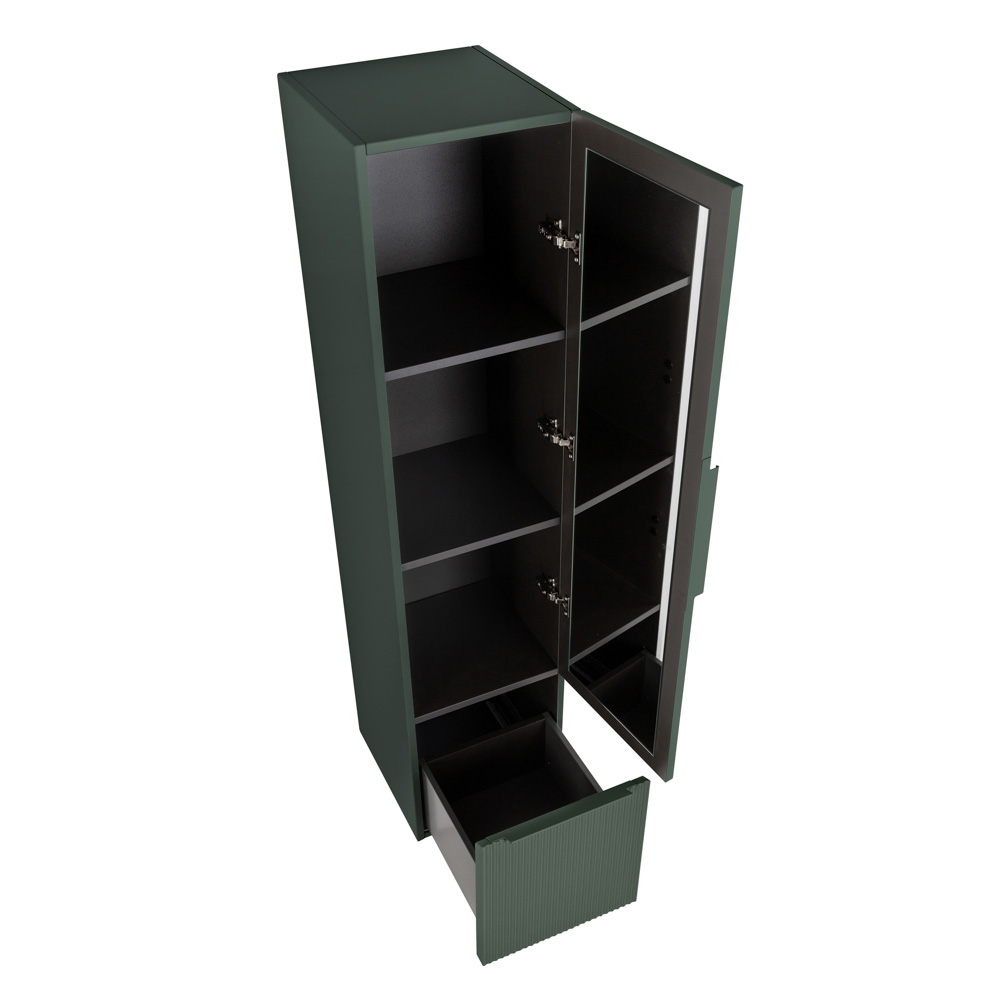 Cezares Premium Шкаф-пенал подвесной 35x38x150h см, цвет: verde opaco 55510