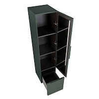 Cezares Premium Шкаф-пенал подвесной 35x38x150h см, цвет: verde opaco 55510