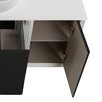 Cezares Bellagio Шкаф подвесной 35x46x48h см, цвет: grafite, bianco opaco 54863