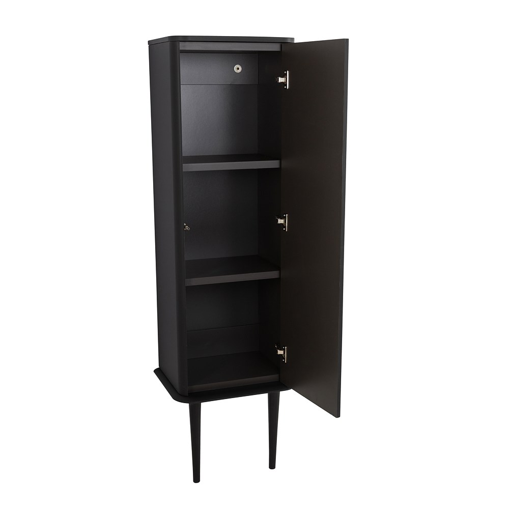 Cezares Idra Шкаф-пенал подвесной 47x37x123h см, цвет: nero opaco 55819