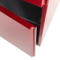 Cezares Шкаф-пенал подвесной 45x38x170h см, цвет: rosso 53099