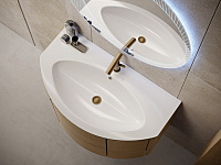 Cezares Зеркало подвесное с подсветкой 80x80h см 45053