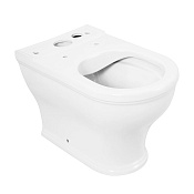 Cezares Giubileo Чаша напольного унитаза 36x61 см, безободковый, смыв каскадный, цвет: белый глянец CZR-165-CPR