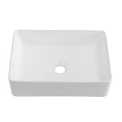 Cezares Раковина чаша 41x28,5 см, без перелива, цвет: белый глянцевый CZR-6596
