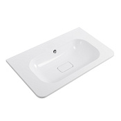 Cezares Relax Раковина накладная 80x48 см, с переливом, цвет: белый матовый CZR-800/480-LV-MR-NV-W0