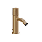 Gessi Habito Смеситель для биде, с д/к, длина излива 11,1 см, цвет: warm bronze brushed PVD 70607#726