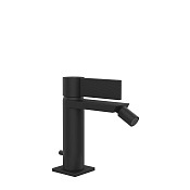 Gessi Inverso Diamantato Смеситель для биде, с д/к, длина излива 11,8 см, цвет: matte black 73607#299