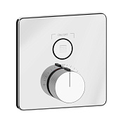 Gessi Hi-Fi Смеситель для душа термостатический на 1 потребитель, встр., внешняя часть, цвет: chrome 38717#031