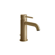 Gessi 316 Смеситель для раковины, с д/к, длина излива 12,2 см, цвет: warm bronze brushed PVD 54001#726