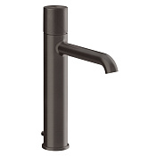 Gessi Habito Смеситель для раковины выс., с д/к, высота излива 17,4см, цвет: black metal brushed PVD 70605#707