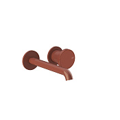 Gessi Origini Смеситель для раковины встр., без вн. части, длина излива 20,1 см, цвет: glossy coral 66088#278