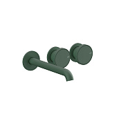 Gessi Origini Смеситель для раковины встраиваемый, без вн. части, излив 20,1см, цвет: matte agave 66090#276