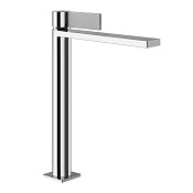 Gessi Inverso Diamantato Смеситель для раковины высокий, с д/к, высота излива 27 см, цвет: chrome 73653#031