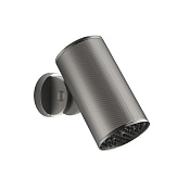 Gessi 316 Верхний душ d7,9 см, 1 вид струи, кронштейн настенный, цвет: steel brushed 57277#239