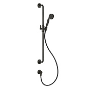 Gessi Venti20 Душевой гарнитур: ручной душ, штанга 86,5 см, шланг 150 см, цвет: aged bronze 65142#187