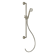 Gessi Venti20 Душевой гарнитур: ручной душ, штанга 86,5 см, шланг 150 см, цвет: finox brushed nickel 65144#149