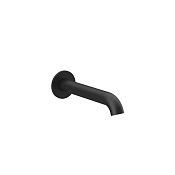 Gessi Origini Излив настенный для ванны 20,5 см, цвет: matte black 66103#299