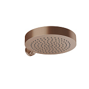 Gessi Origini Верхний душ d32 см, 1 вид струи, кронштейн настенный, цвет: copper brushed PVD 66152#708