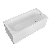 Cezares Eco Ванна акриловая встраиваемая 155x70 см, цвет: белый глянцевый ECO-155-70-41-W37