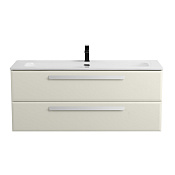 Cezares Eco Тумба под раковину подвесная 120x45,7x50h см, цвет: альпака брашированная ECO-CER-N-1200-2C-SO-AS-P