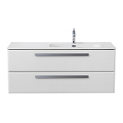 Cezares Eco Тумба под раковину подвесная 120x45,7x50h см, цвет: bianco lucido ECO-CER-N-1200-2C-SO-BL-R