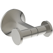 Ideal Standard La Dolce Vita Крючок для полотенец, двойной, подвесной, цвет: PVD silver storm T5504GN
