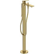 Ideal Standard La Dolce Vita Смеситель напольный для ванны: душ, шланг, держ, цвет: PVD brushed gold BD673A2
