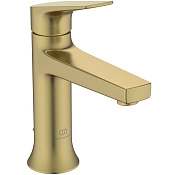 Ideal Standard La Dolce Vita Смеситель для раковины с д/к, излив 10 см, цвет: PVD brushed gold BD653A2