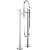 Ideal Standard Joy Смеситель напольный для ванны двухвентильный: душ, шланг, цвет: chrome BD169AA
