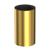 Whitecross Ergo Мусорное ведро открытое на 4 л, нержавеющая сталь, цвет: золото брашированное ER2291GLB