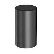 Whitecross Ergo Мусорное ведро с крышкой на 4 л, нержавеющая сталь, цвет: оружейная сталь ER2290GM