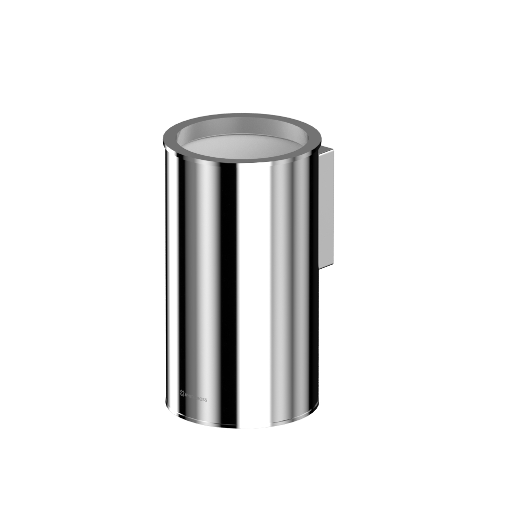 Whitecross Ergo Стакан с держателем, подвесной, нержавеющая сталь, цвет: хром ER2234CR