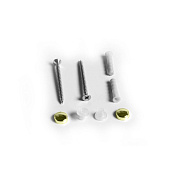 Alice Boheme Набор для крепления напольного унитаза/биде, цвет: золото FIX05O